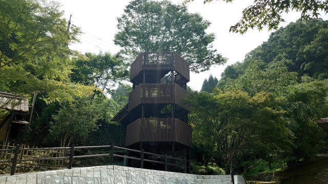 高さ約10m 展望台
