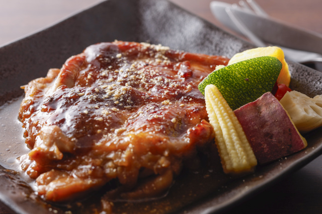 ホテルルートイン防府駅前 夕食レストラン「花々亭」