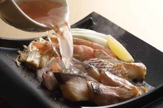 美酒海鮮瓦焼き