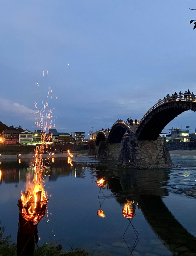 錦帯橋 う飼い
