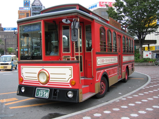 電車型バス「いちすけ号」