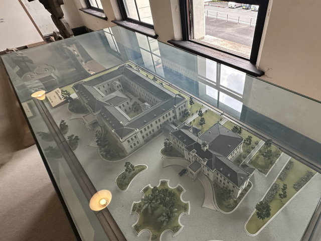 旧県庁舎模型