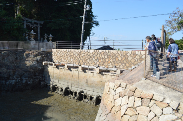 周防灘干拓遺跡　高泊開作浜五挺唐樋