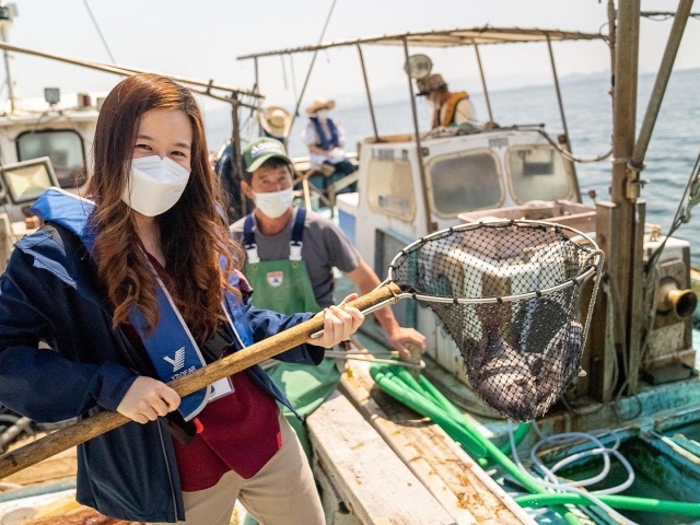 瀬戸内海の穏やかな海を知ろう！『定置網漁業体験』