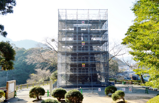 世界遺産構成資産「萩反射炉」修理現場見学ツアー