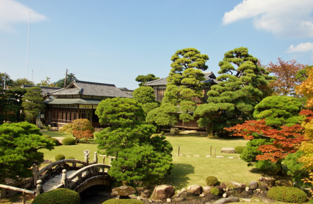菊屋家住宅 秋の庭園特別公開
