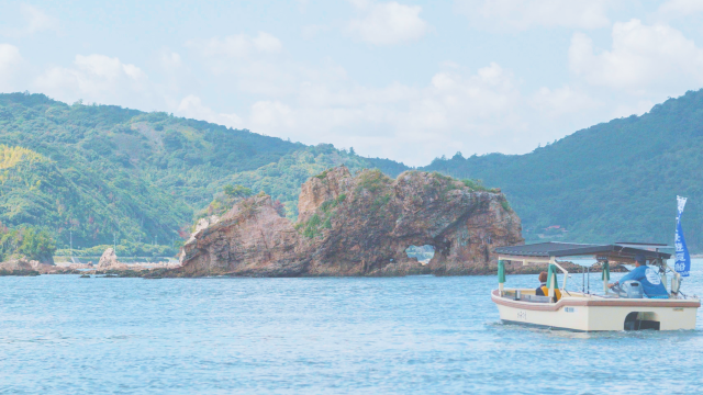 萩八景遊覧船 世界遺産・ジオパーク HAPPINESSコース
