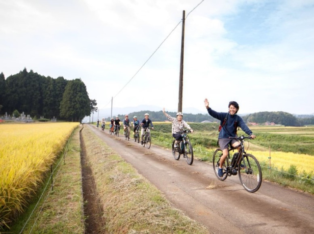 E-Bikeで巡るFURUSATOサイクリング(日本酒コース)