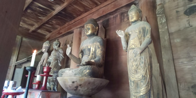 法光寺阿弥陀堂の仏像（山口県指定有形文化財）