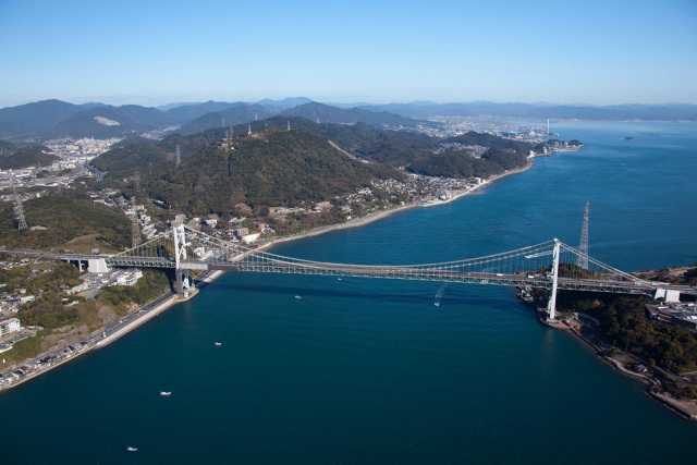関門海峡ヘリコプター遊覧