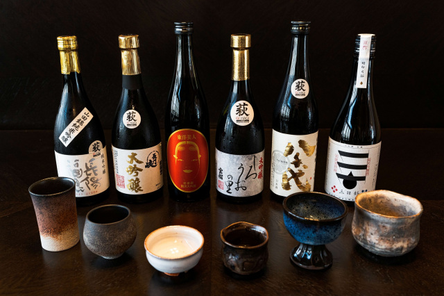 萩の食と地酒のペアリング