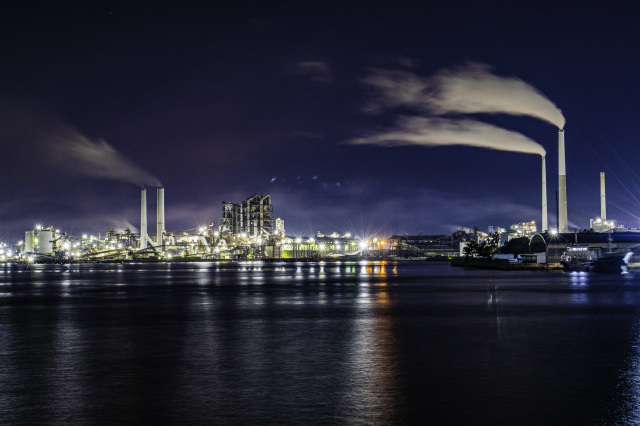 周南工場夜景